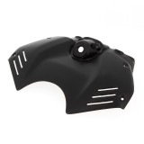 Protection de réservoir Lightech couvre clé integré carbone mat