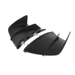 Ailerons latéraux Lightech carbone mat | Oxmoto
