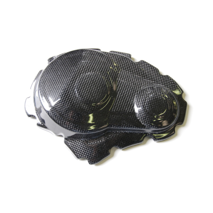 Couvre carter embrayage Lightech carbone brillant CARS6430