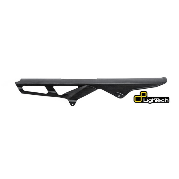 Carter de chaîne Lightech carbone brillant CARS6512 | Oxmoto