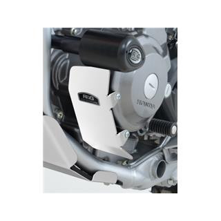 Protection moteur gauche R&G RACING alu argent Honda CRF250M/250L