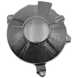 Couvercle de carter d'alternateur Lightech carbone brillant