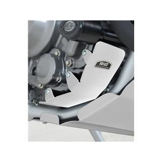 Protection moteur droit r&g racing alu argent Honda crf250m/250l