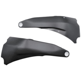 Protection de cadre Lightech carbone mat | Oxmoto
