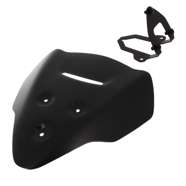 Couvercle de support de compteur Lightech carbone mat