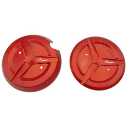 Protection de carter Lightech (2 pièces) aluminium rouge