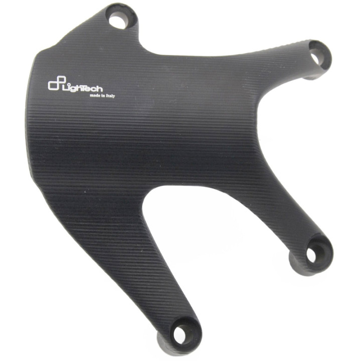 Protecteur de pompe à eau en aluminium noir Lightech - Ducati