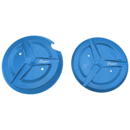 Protection de carter Lightech (2 pièces) bleu aluminium