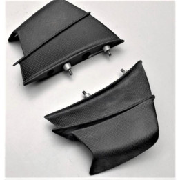 Ailerons latéraux Lightech carbone brillant | Oxmoto