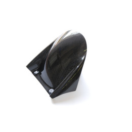 Garbe-boue arrière Lightech carbone brillant | Oxmoto