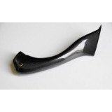 Entrée d'air Lightech carbone brillant CARS6419 | Oxmoto