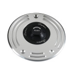 Bouchon de réservoir Lightech - Push/Pull - Argent | Oxmoto