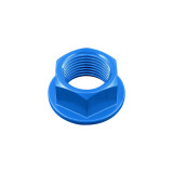 Écrou axe de bras oscillant Lightech ergal M18x1,50 - cobalt