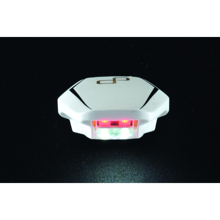 Eclairage de plaque LED Lightech Python couvercle noir entraxe 26mm