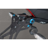 Kit vis pour support de plaque Lightech rouge universel