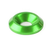 Kit vis pour support de plaque Lightech vert | Oxmoto