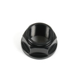 Écrou de colonne direction Lightech ergal M24x1,50 - noir