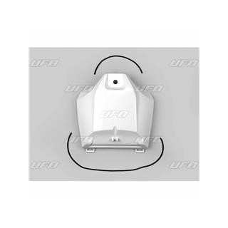 Couvre réservoir UFO blanc Yamaha YZ450F | Oxmoto