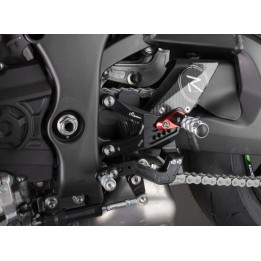 Commandes reculées réglables Lightech repliables - sélection inversée FTRKA012W