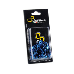 Kit vis moteur Lightech cobalt alu (38 pièces) | Oxmoto
