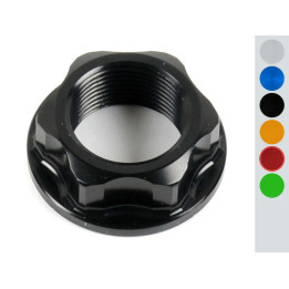 Écrou axe de roue arrière Lightech ergal M24x1.50 - rouge