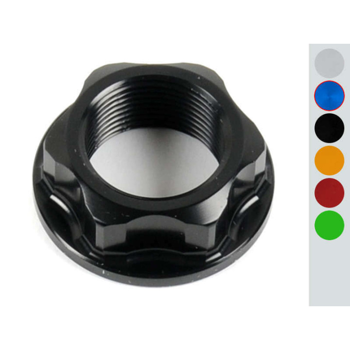 Écrou axe de roue arrière Lightech ergal M24x1.50 - cobalt