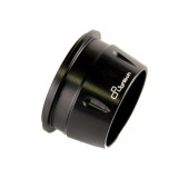 Casquette de silencieux Lightech alu noir | Oxmoto