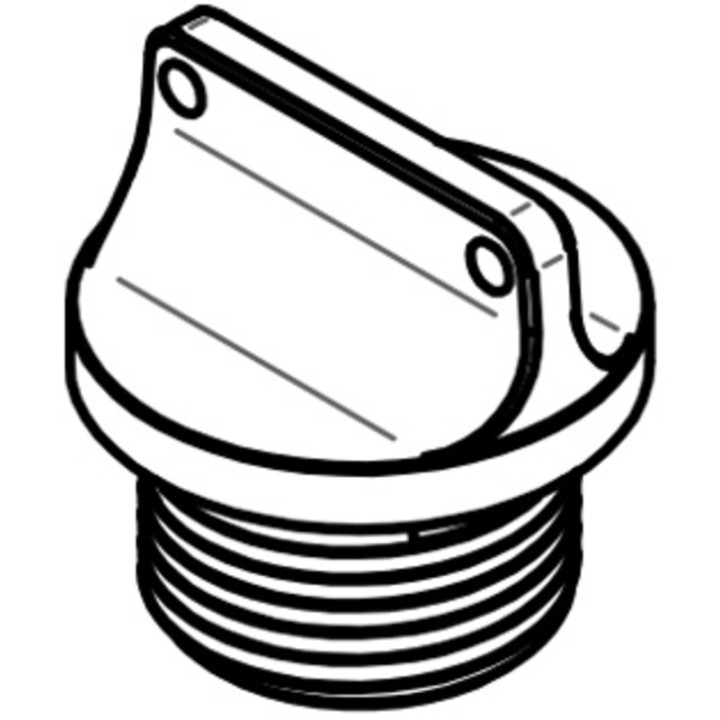 Bouchon de carter d'huile Lightech - M20 x 1,5 - Rouge