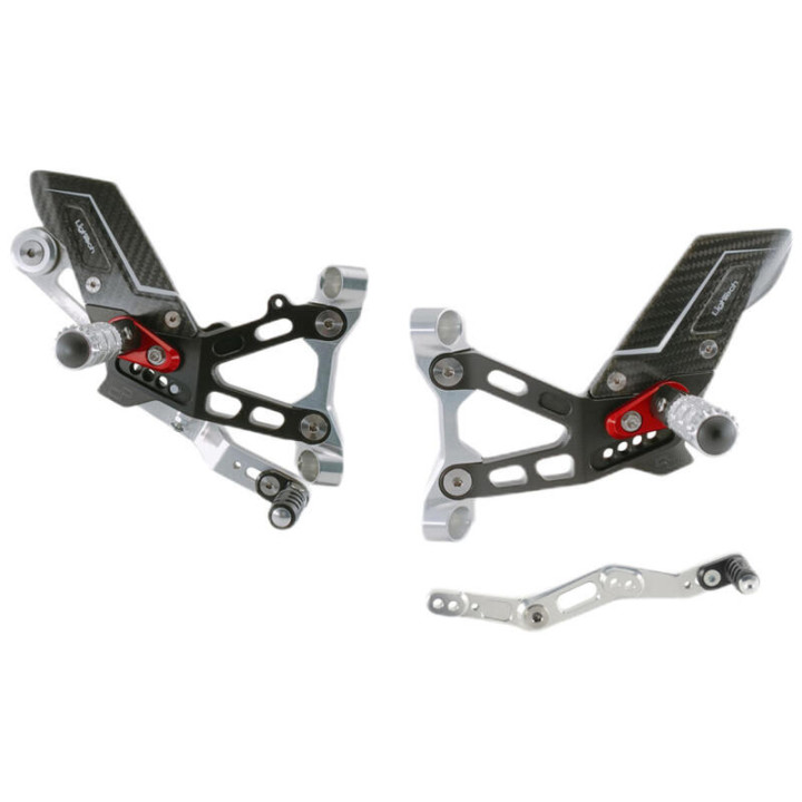 Commandes reculées réglables Lightech Racing - sélection standard/inversée FTRBM007R