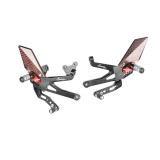 Commandes reculées réglables Lightech Racing - sélection inversée FTRDU012R