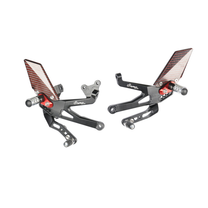 Commandes reculées réglables Lightech Racing - sélection inversée FTRDU012R