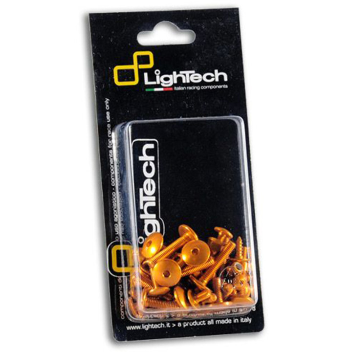 Kit vis moteur Lightech or alu (26 pièces) | Oxmoto