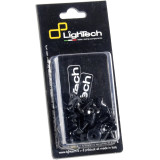 Kit vis de cadre Lightech ergal noir | Oxmoto