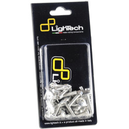 Kit vis de moteur Lightech ergal argent | Oxmoto