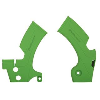 Protection de cadre Polisport vert Kawasaki kx450f 1057725