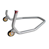 Béquille de stand Lightech - Arrière - supports diabolos - Inox