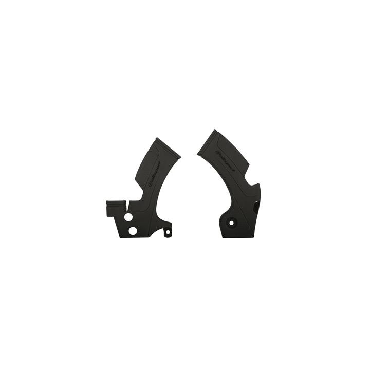 Protection de cadre Polisport noir Kawasaki KX450F | Oxmoto