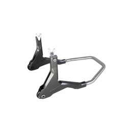 Béquille de stand arrière Lightech support en V - carbone