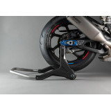 Béquille de stand arrière Lightech support rouleaux - carbone