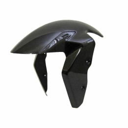 Garde boue avant Lightech carbone brillant CARB1010 | Oxmoto