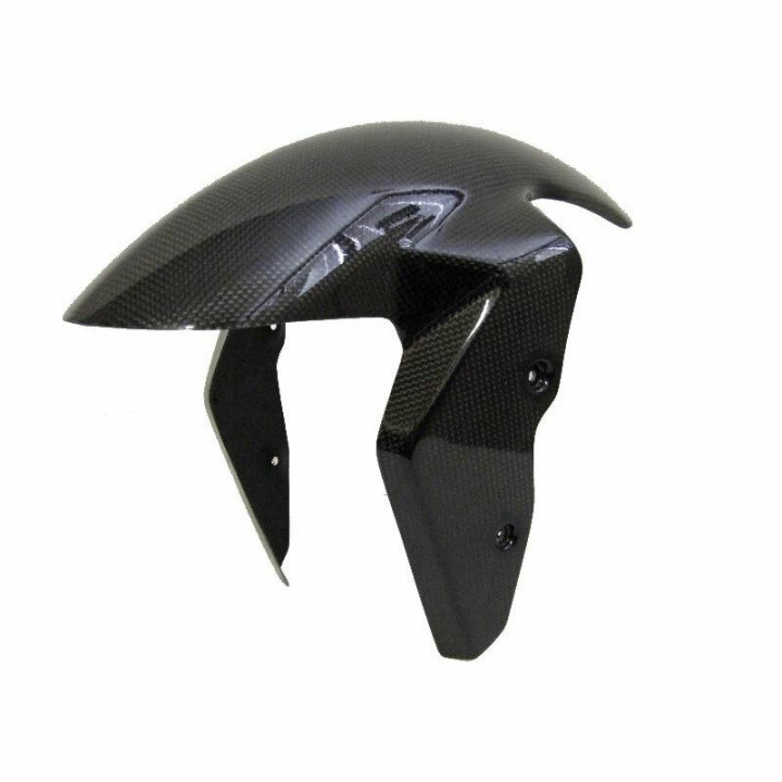 Garde boue avant Lightech carbone brillant CARB1010 | Oxmoto