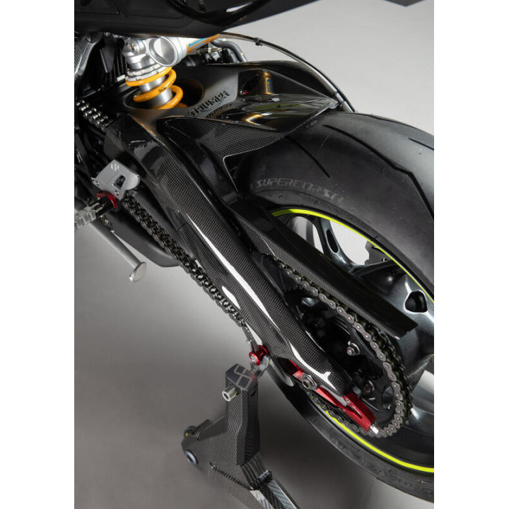 Garde-boue arrière Lightech carbone CART2420 | Oxmoto