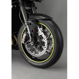 Garde-boue avant Lightech carbone CART2410 | Oxmoto