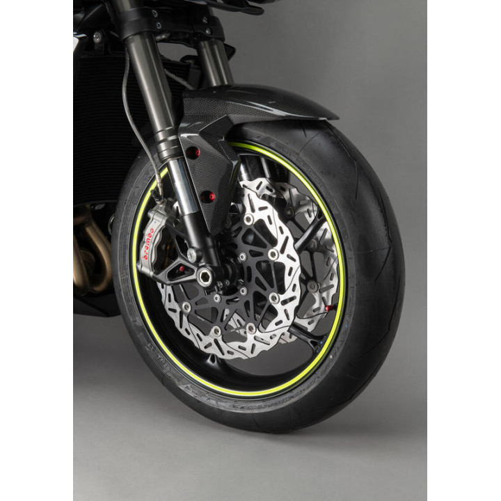 Garde-boue avant Lightech carbone CART2410 | Oxmoto