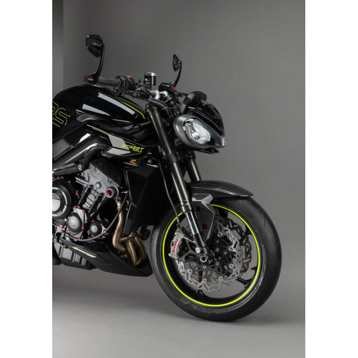 Garde-boue avant Lightech carbone CART2410 | Oxmoto