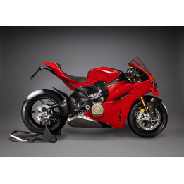 Protections de cadre Lightech carbone mat | Oxmoto