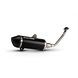Pot d'échappement MALOSSI RX Black 3219646.K0 | Oxmoto