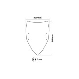 Bulle MALOSSI Sport - foncé 4518354 | Oxmoto