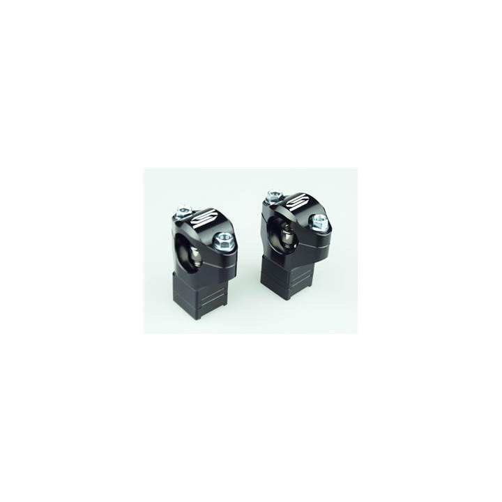 Pontets de guidon Scar Ø28.6mm +35 à 50mm pour té de fourche OEM