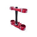 Te de fourche Scar rouge offset standard pour Honda | Oxmoto